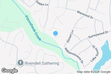 Map image of the property - 1838 Ferncreek Pl