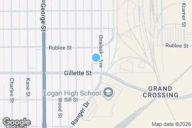 Map image of the property - 1614 Prospect St