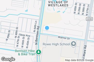 Map image of the property - 4200 Walnut Ave