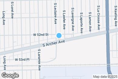 Map image of the property - 5586 S Archer Ave
