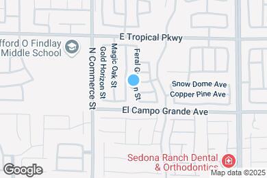 Map image of the property - 5833 Feral Garden St