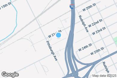 Map image of the property - 2136 W 22nd St