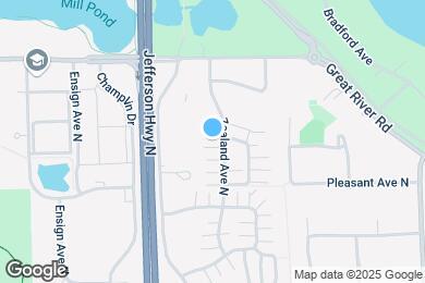 Map image of the property - 12357 Zealand Ave N