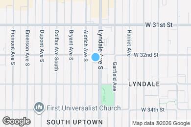 Map image of the property - 3212 Lyndale Ave S