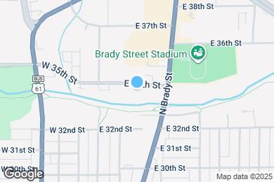 Map image of the property - 227 E 35th St