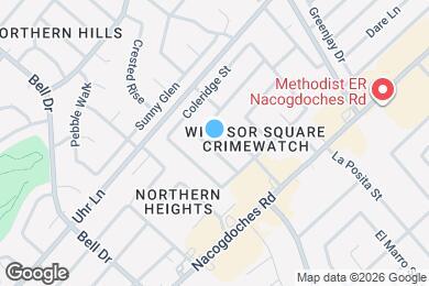 Map image of the property - 4815 Sorrento