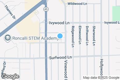 Map image of the property - 3909 Redwood Ln