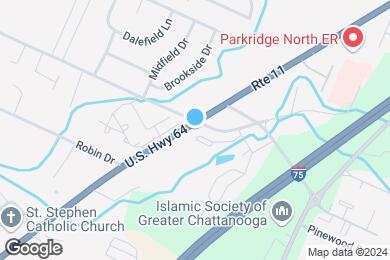 Map image of the property - Elements of Chattanooga