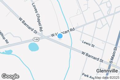 Map image of the property - 626 W Barnard St