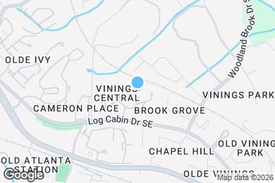 Map image of the property - 4630 Vinings Central Run SE