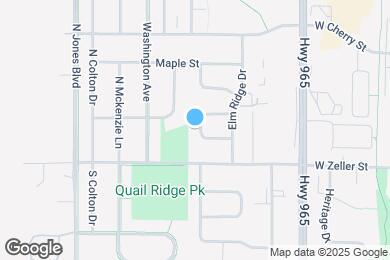 Map image of the property - 75 Elm Ridge Ct