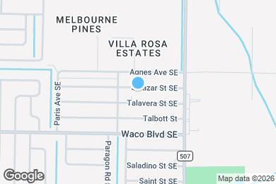 Map image of the property - 1630 Salazar St SE
