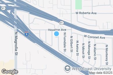 Map image of the property - 1339 N Devonshire Rd