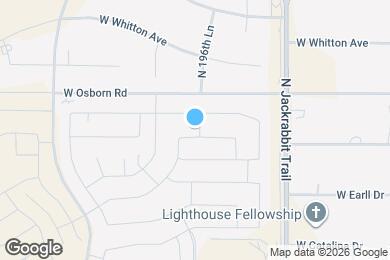 Map image of the property - 19670 W Flower St