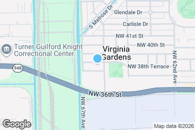 Map image of the property - 6630 NW 38th Ter