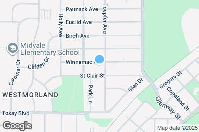 Map image of the property - 4005 Winnemac Ave