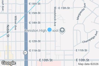 Map image of the property - 416 E 13th St