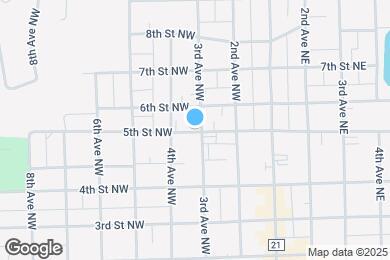 Map image of the property - 306 5th St NW
