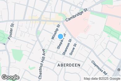 Map image of the property - 25 Shepard St