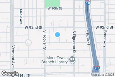 Map image of the property - 609 W 94th St