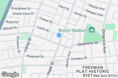 Map image of the property - 552 Hope St