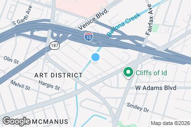 Map image of the property - 5919 Dauphin Ave