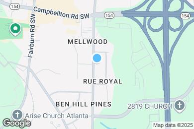 Map image of the property - 2502 Barge Rd SW