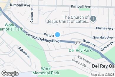Map image of the property - 950 Portola Dr