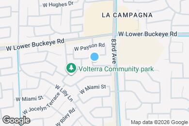 Map image of the property - 8338 W Kingman St