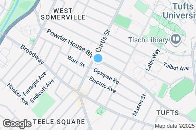 Map image of the property - 156 Powder House Blvd