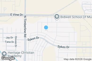 Map image of the property - 509 Yeager St