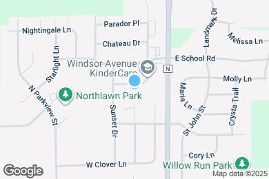 Map image of the property - 118 W Windsor Ave