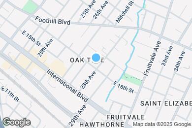 Map image of the property - 1609 28th Ave