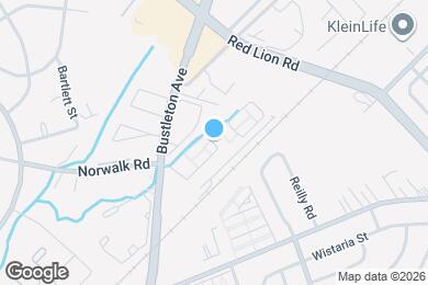 Map image of the property - 9921 Bustleton Ave