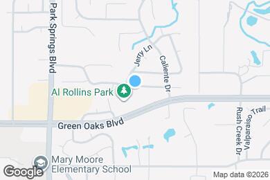 Map image of the property - 3418 McKamy Oaks Trail