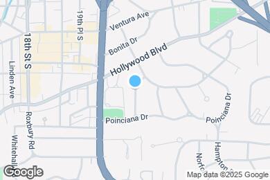 Map image of the property - 1204 Gran Ave