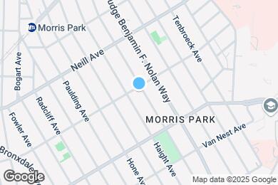 Map image of the property - 1114 Rhinelander Ave