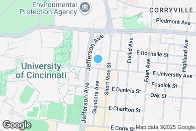Map image of the property - Glendora Flats