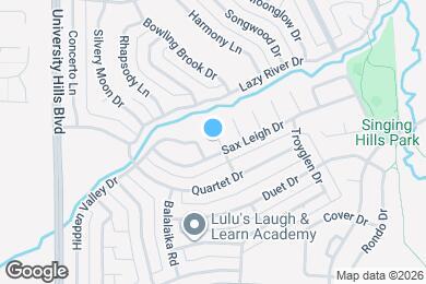 Map image of the property - 6625 Tealglen Dr