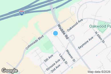 Map image of the property - 1950 Weaver St