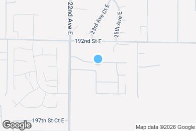 Map image of the property - 2324 193rd St E
