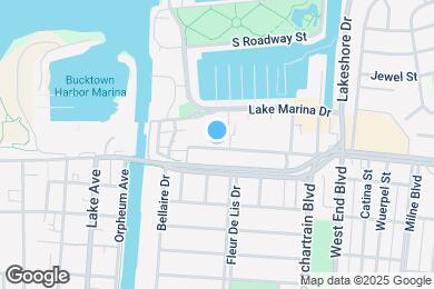 Map image of the property - 323 W Robert E Lee Blvd