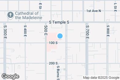 Map image of the property - 555 E 100 S