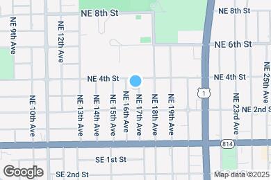 Map image of the property - 223 NE 17th Ave