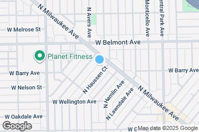 Map image of the property - 3106 N Haussen Ct