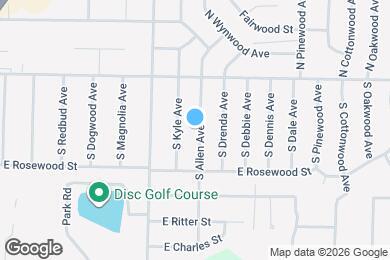 Map image of the property - 145 S Allen Ave