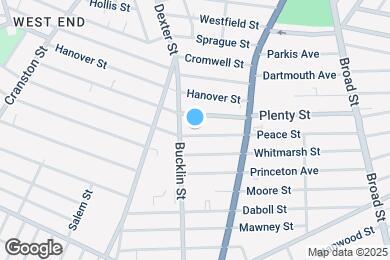 Map image of the property - 181 Peace St