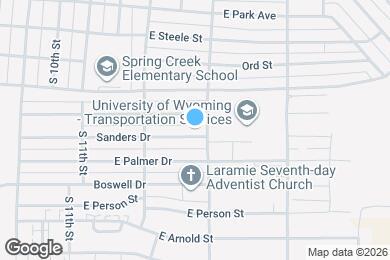 Map image of the property - 1419 Sanders Dr