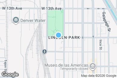 Map image of the property - 1282 W 11th Ave