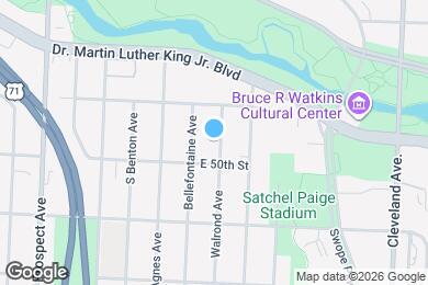 Map image of the property - 4928 Walrond Ave